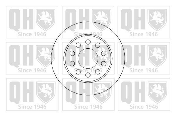 QUINTON HAZELL Bremžu diski BDC5096